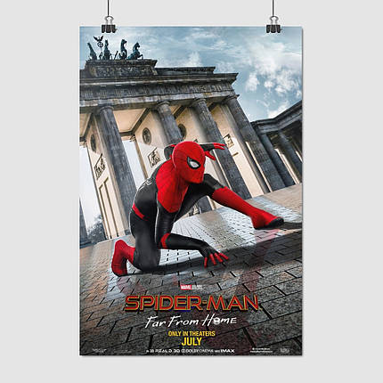 Плакат "Людина-павук: Далеко від дому, Spider-Man: Far from Home (2019)", 60×41см, фото 1
