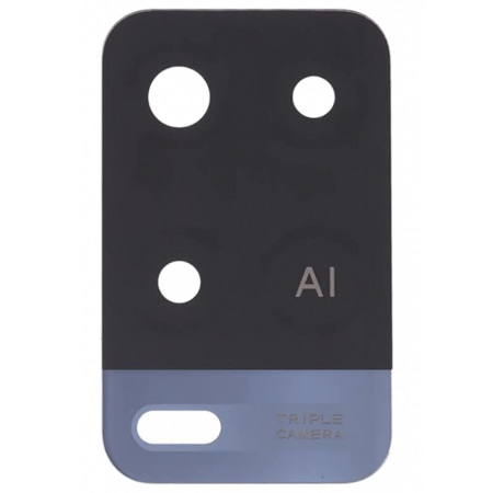 Скло камери Oppo A54 4G 2020 без рамки, чорне, фото 1
