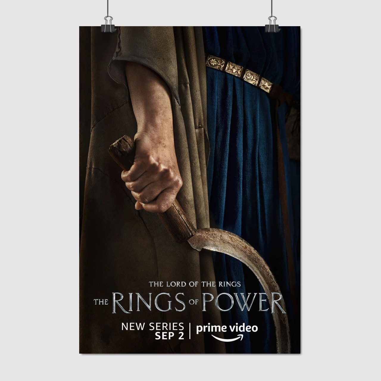 Плакат "Володар перснів: Персні влади, Rings of Power", 60×41см