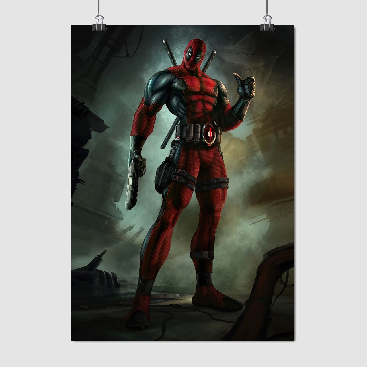 Плакат "Дедпул, Deadpool", 60×43см