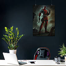 Плакат "Дедпул, Deadpool", 60×43см, фото 4