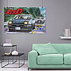 Плакат "Ініціал «Ді», аніме, Initial D", 38×60см, фото 9