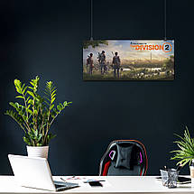 Плакат "Дивізіон 2, The Division 2", 27×60см, фото 4