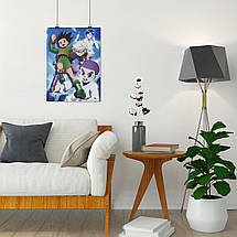 Плакат "Мисливець на Мисливця, аніме, Hunter x Hunter", 60×44см, фото 5