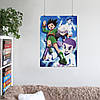Плакат "Мисливець на Мисливця, аніме, Hunter x Hunter", 60×44см, фото 7
