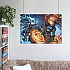 Плакат "Примарний Вершник, Ghost Rider", 43×60см, фото 7