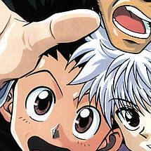 Плакат "Мисливець на Мисливця, аніме, Hunter x Hunter", 60×43см, фото 2