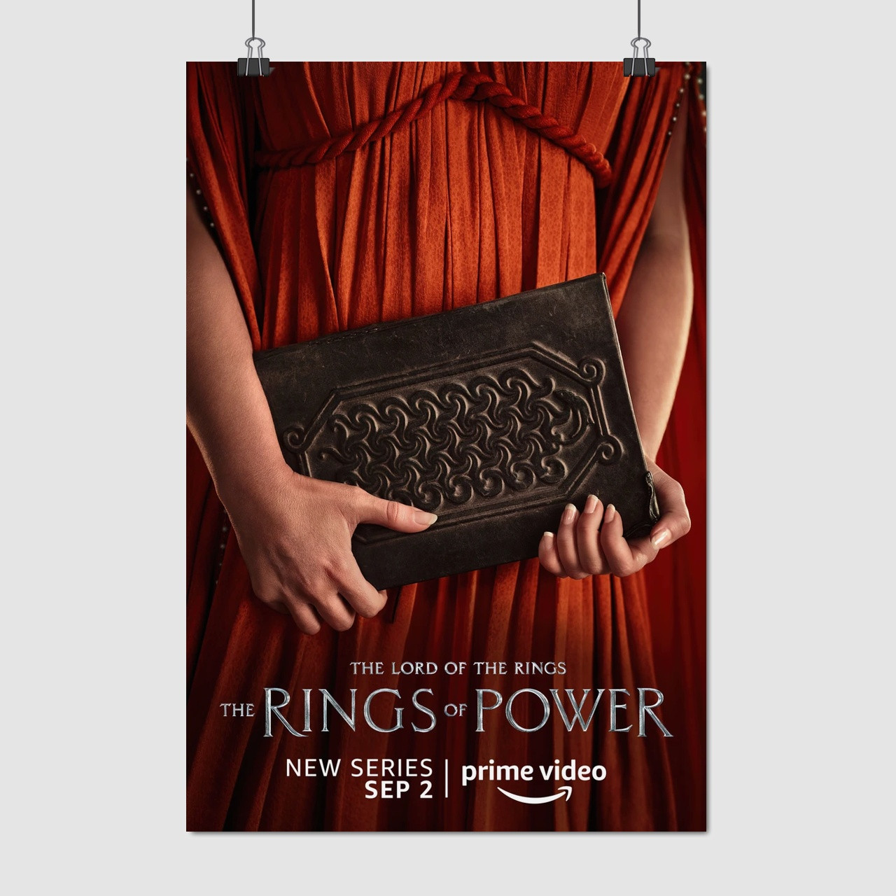 Плакат "Володар перснів: Персні влади, Rings of Power", 60×41см