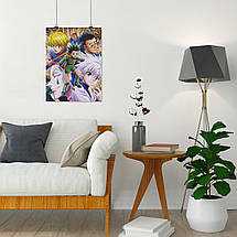 Плакат "Мисливець на Мисливця, аніме, Hunter x Hunter", 60×45см, фото 5