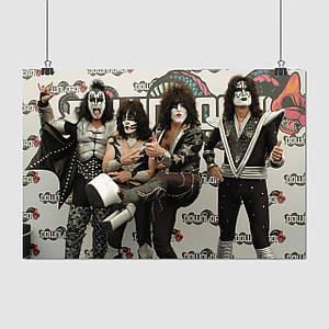 Плакат "КІСС, KISS", 40×60см