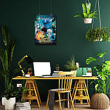 Плакат "Мисливець на Мисливця, аніме, Hunter x Hunter", 60×43см, фото 5