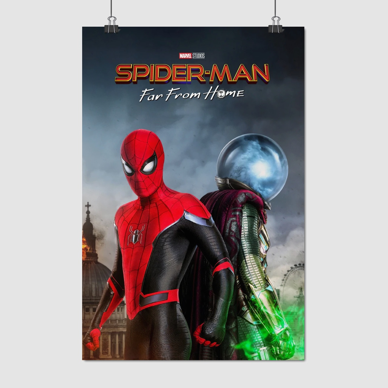 Плакат "Людина-павук: Далеко від дому, Spider-Man: Far from Home (2019)", 60×40см