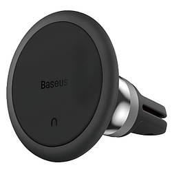 Автомобільний утримувач Baseus C01 Magnetic Phone Holder (Air Outlet Version) Black (SUCC000101)