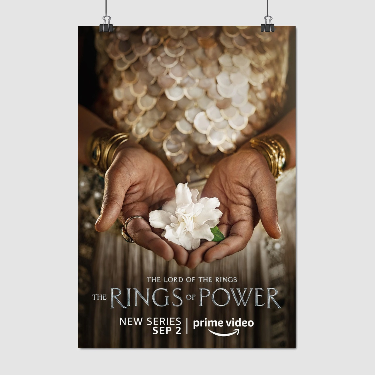 Плакат "Володар перснів: Персні влади, Rings of Power", 60×41см