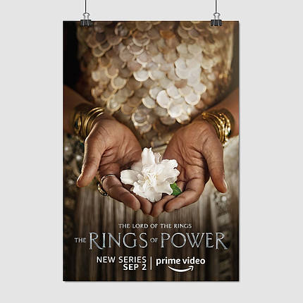 Плакат "Володар перснів: Персні влади, Rings of Power", 60×41см, фото 1