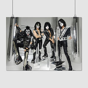 Плакат "КІСС, KISS", 43×60см