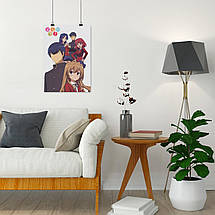 Плакат "Торадора, Toradora", 60×43см, фото 5