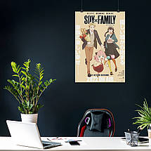 Плакат "Сім'я шпигуна, аніме, Spy × Family", 60×43см, фото 4