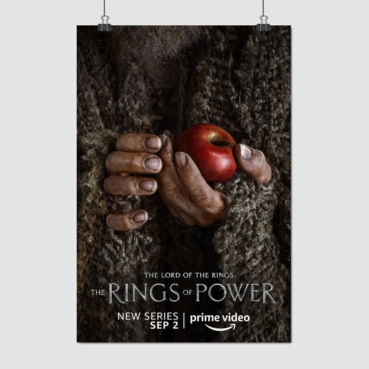 Плакат "Володар перснів: Персні влади, Rings of Power", 60×41см