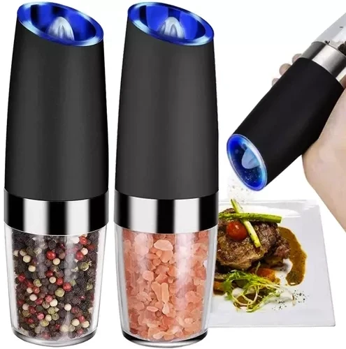 Набір електричних млинів для солі та перцю 2 шт. Ruhhy 19558, фото 1