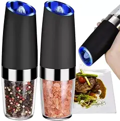 Набір електричних млинів для солі та перцю 2 шт. Ruhhy 19558