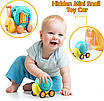 Весела дитяча каталка равлик музична розвивальна іграшка для малюка ксилофон шестерні машинка брязкальце, фото 6