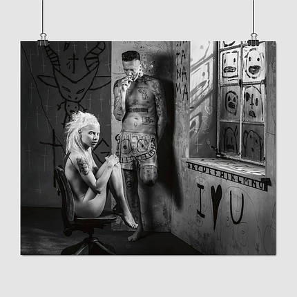 Плакат "Йоланді та Ніндзя, Die Antwoord", 60×43см, фото 1