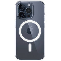 Прозорий чохол Apple Clear Case with MagSafe для iPhone 15 Pro Max (MT233)