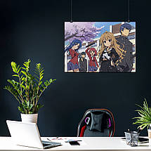 Плакат "Торадора, Toradora", 43×60см, фото 4