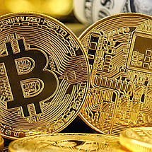 Плакат "Біткоїн, криптовалюта, Cryptocurrency", 40×60см, фото 2