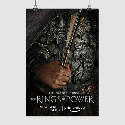 Плакат "Володар перснів: Персні влади, Rings of Power", 60×41см, фото 1