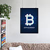 Плакат "Біткоїн, криптовалюта, Cryptocurrency", 60×43см, фото 6