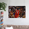 Плакат "Джеймс Едвард Гарден-молодший, баскетболіст, James Harden", 43×60см, фото 6