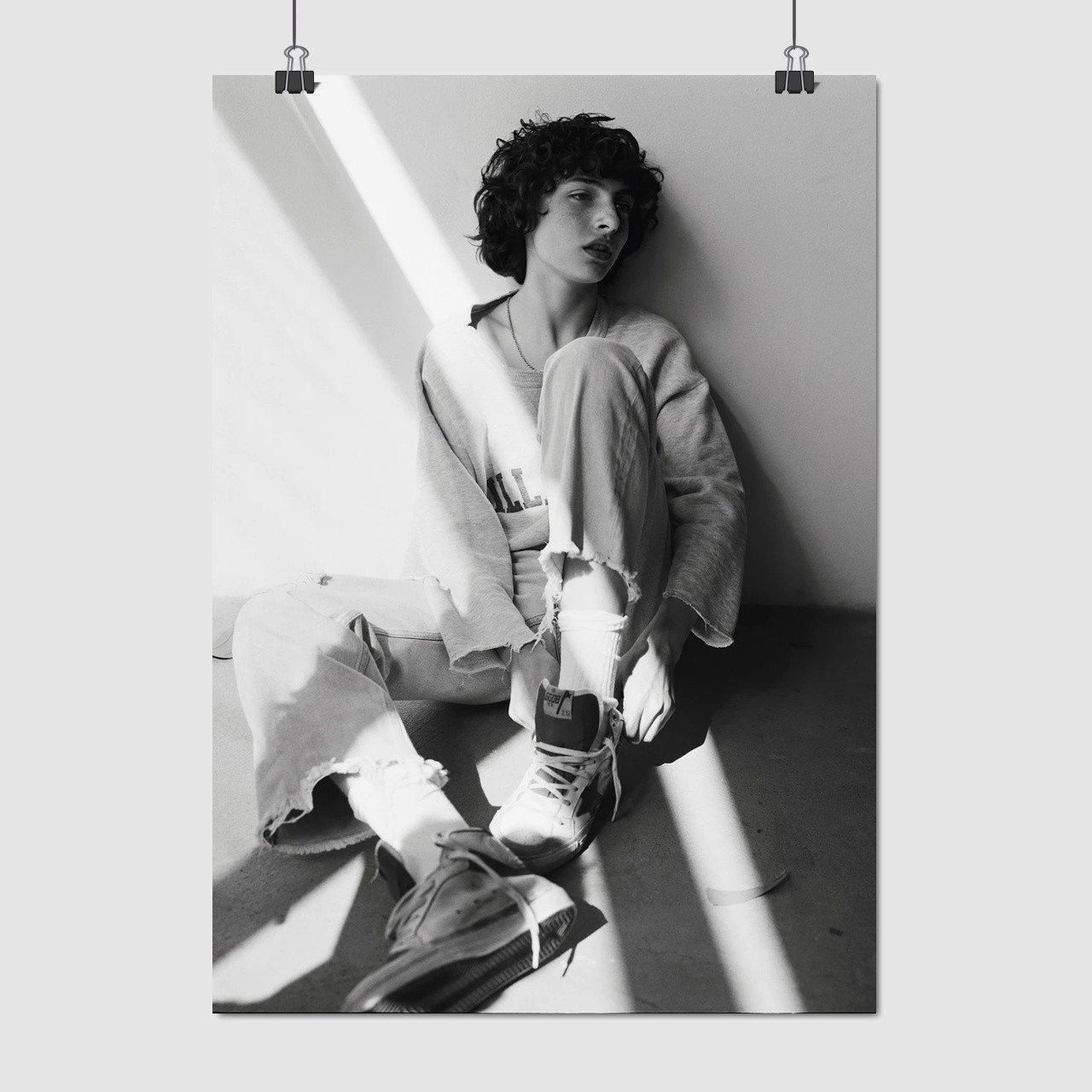 Плакат "Фінн Вулфхард, Finn Wolfhard", 60×43см