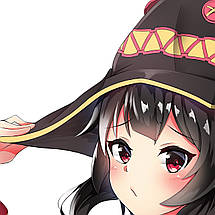 Плакат "Коносуба, Мегумін, KonoSuba, Megumin", 60×42см, фото 3