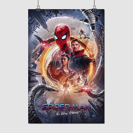 Плакат "Людина-павук: Додому шляху нема, Spider-Man: No Way Home (2021)", 60×40см, фото 1