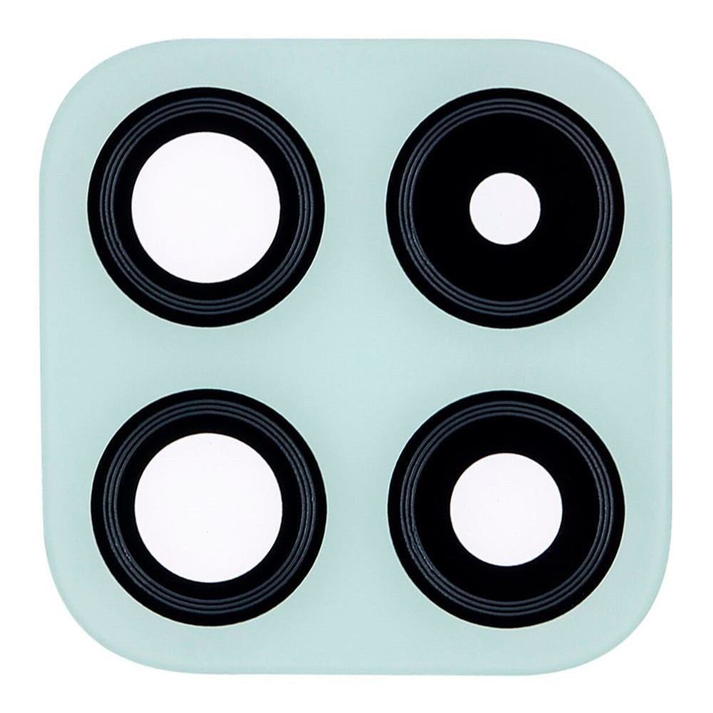 Скло камери Samsung A226 Galaxy A22 5G без рамки зеленого кольору, Mint, фото 1