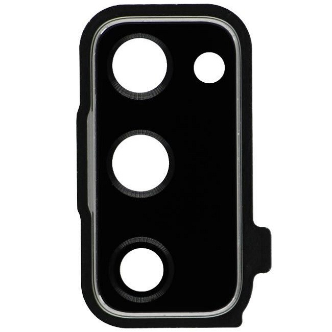 Скло камери Samsung G780 Galaxy S20 FE з рамкою чорного кольору, Cloud Navy, фото 1