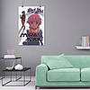 Плакат "Щоденник майбутнього, Mirai Nikki, Future Diary", 60×40см, фото 9