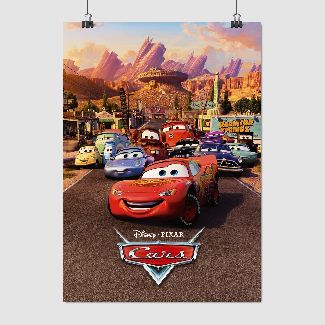 Плакат "Тачки, Cars", 60×43см