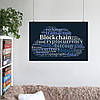 Плакат "Блокчейн та супутні технології, Cryptocurrency", 40×60см, фото 6