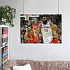 Плакат "Джеймс Едвард Гарден-молодший, баскетболіст, James Harden", 43×60см, фото 6