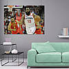 Плакат "Джеймс Едвард Гарден-молодший, баскетболіст, James Harden", 43×60см, фото 8