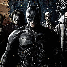 Плакат "Темний лицар, трилогія, The Dark Knight", 60×41см, фото 2