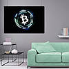 Плакат "Біткоїн, криптовалюта, Cryptocurrency", 40×60см, фото 8