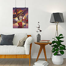 Плакат "Коносуба, Мегумін, KonoSuba, Megumin", 60×45см, фото 5