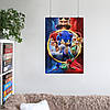 Плакат "Їжак Сонік, Sonic the Hedgehog", 60×41см, фото 6