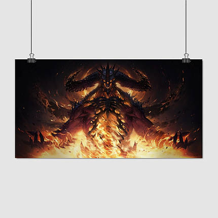 Плакат "Дьябло Іммортал, Diablo Immortal", 32×60см, фото 1