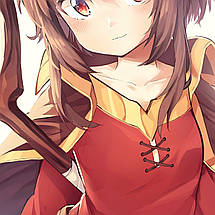 Плакат "Коносуба, Мегумін, KonoSuba, Megumin", 60×43см, фото 3