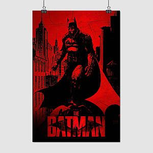 Плакат "Бетмен, Людина-кажан, Batman", 60×40см